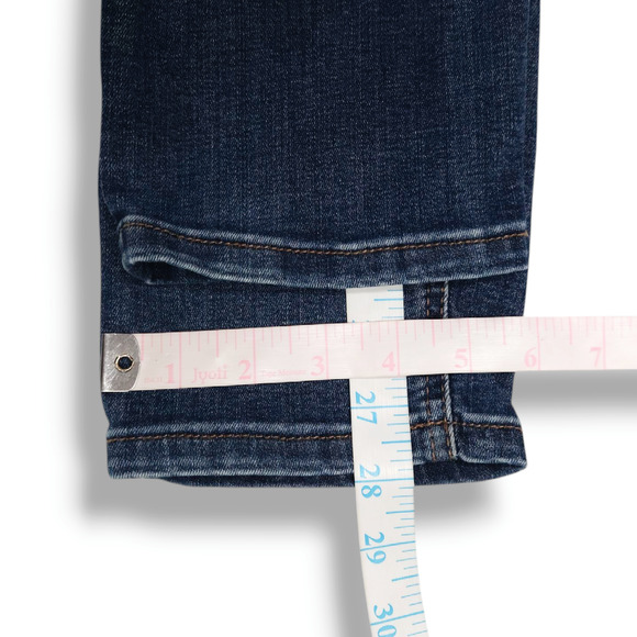 EUC Democracy Ab Technology Distressed High Rise Skinny Ankle Jeans Sz. 8x28 - Picture 8 of 9